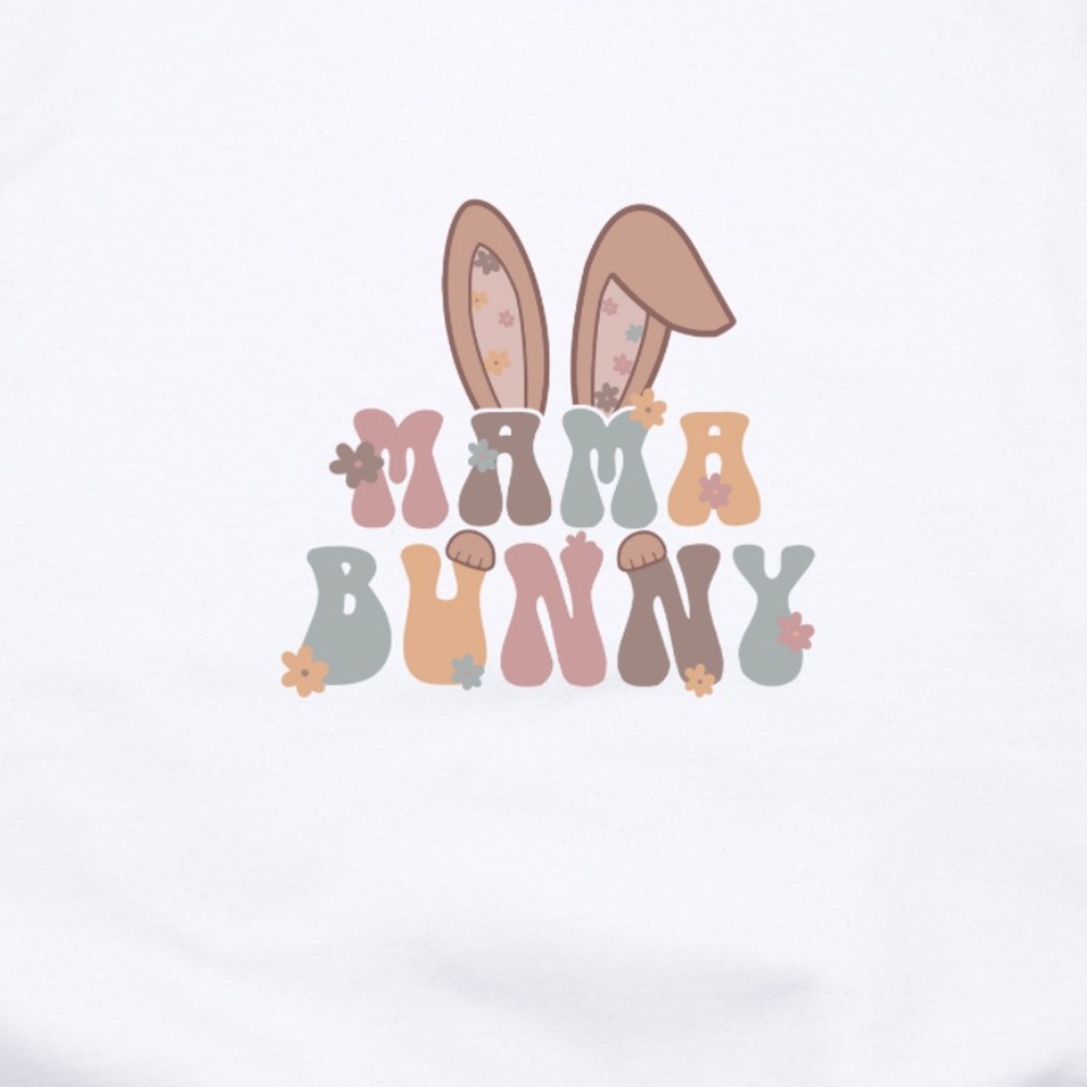 Easter Mama Bunny Custom Made Sweater